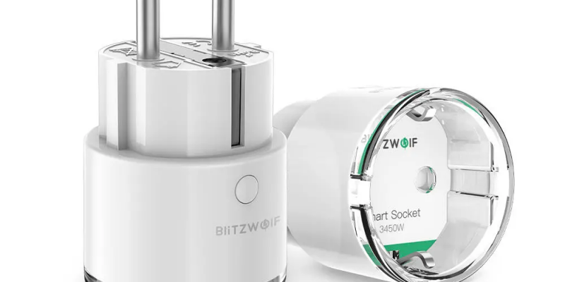[15A Upgrade Version] BlitzWolf® WIFI Smart Socket EU Plug
